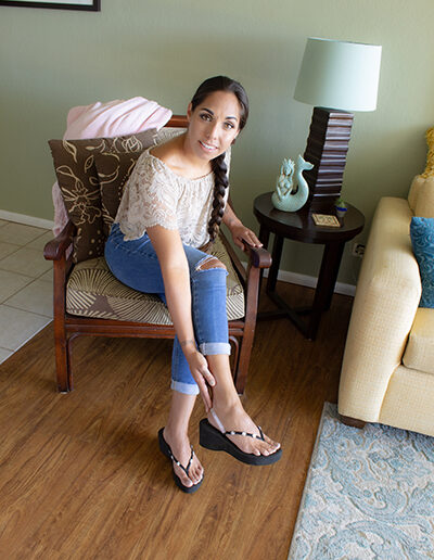 Straps that don't show.